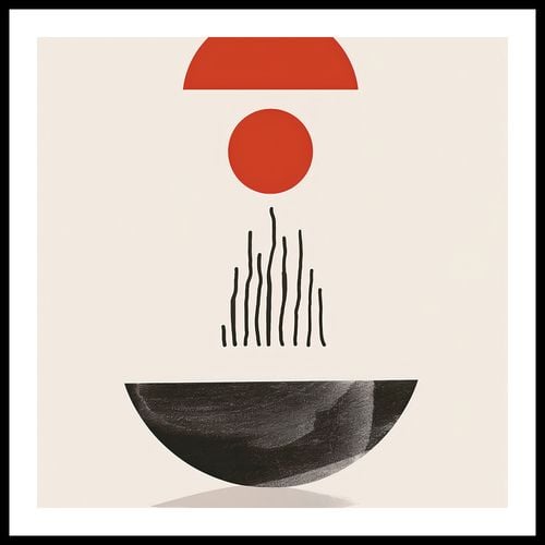 Plakat 50x50cm Półokrągła Forma na Arena.pl