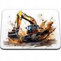 PODKŁADKA POD MYSZKĘ 24 x 20 - MASZYNY BUDOWLANE