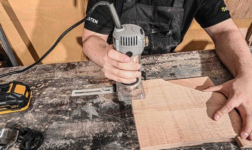 Frezarka górnowrzecionowa 800W do drewna pionowa ręczna do krawędzi na Arena.pl