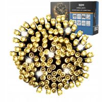 LAMPKI CHOINKOWE 500 LED ZEW/WEW BIAŁE CIEPŁE + FLASH