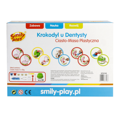 Ciasto-masa plastyczna. Krokodyl u dentysty na Arena.pl