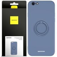 ETUI MATOWE DO IPHONE 7 / 8 / SE 2020/22 SPACECASE SILICONE RING + SZKŁO