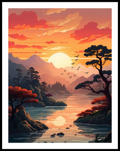 Plakat 50x65cm Złoty Zachód na Arena.pl