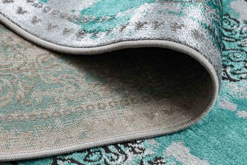 RUG/LU/WELLI/ABSTRACT6/GREEN+GREY/120x170 na Arena.pl