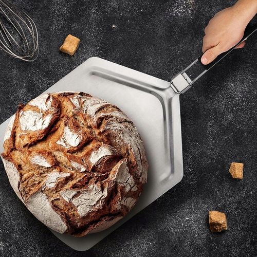 ŁOPATA DO PIZZY SKŁADANA SZUFLA TACA STAL NIERDZEWNA INOX PROFESJONALNA XXL na Arena.pl