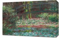 Obraz 60x40cm Water Lily Pond, Monet Vintage do Salonu