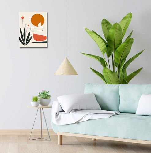 Obraz 30x40cm Abstrakcyjny Zen na Arena.pl