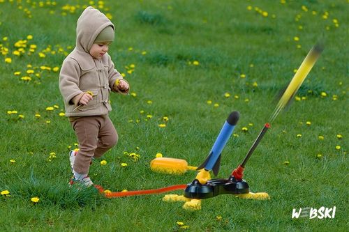 NAJLEPSZY PREZENT NA ŚWIĘTA DLA 5 6 7 8 9 10 LATKA Wyrzutnia RAKIET zestaw na Arena.pl