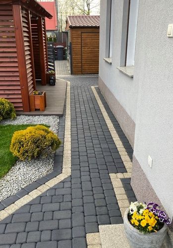 Barwiący IMPREGNAT farba kostki brukowej i elementów z BETONU 5l antracyt na Arena.pl