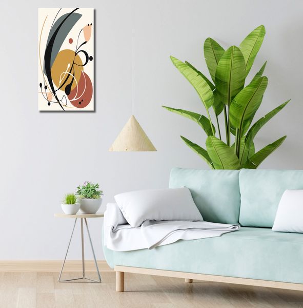 Obraz 30x60cm Rapsodia Kształtów zdjęcie 2
