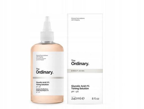 The Ordinary GLYCOLIC ACID 7% Toning solution TONER Tonik Rozmiar: 240 ml na Arena.pl