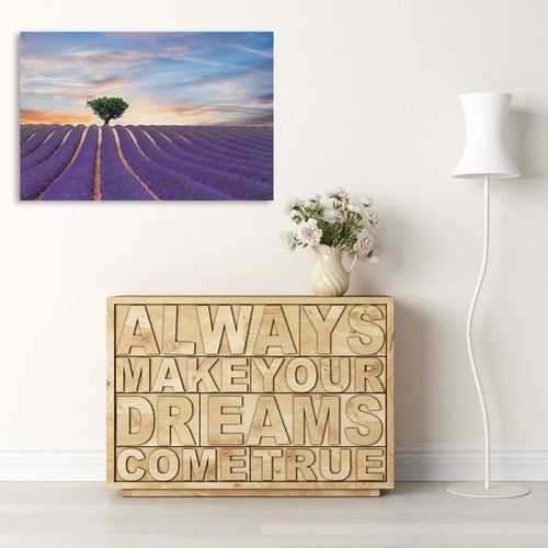 Deco Panel, Lawendowe pole 40x30 na Arena.pl