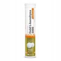 OLIMP Gold L-karnityna 1000 + chrom - cytryna, 20 tabletek musujących