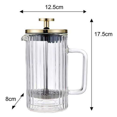 zaparzacz tłokowy do kawy/herbaty termiczny 350ml klausberg kb-7759 na Arena.pl