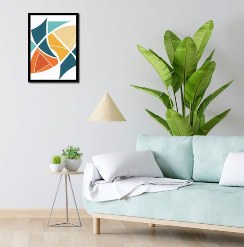 Plakat 40x55cm Geometria Wiatru na Arena.pl