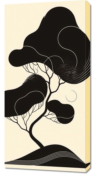 Obraz 50x100cm Echo Wiatru zdjęcie 1