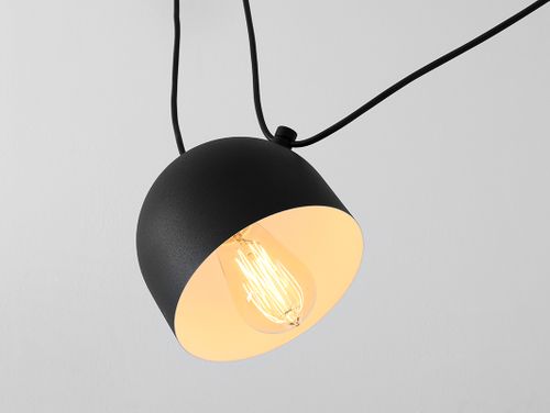 Lampa wisząca POPO 4 – czarny na Arena.pl