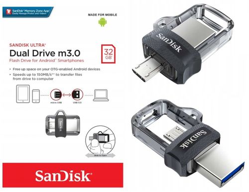 Sandisk Pendrive Dual Drive Micro USB m3.0 32GB na Arena.pl