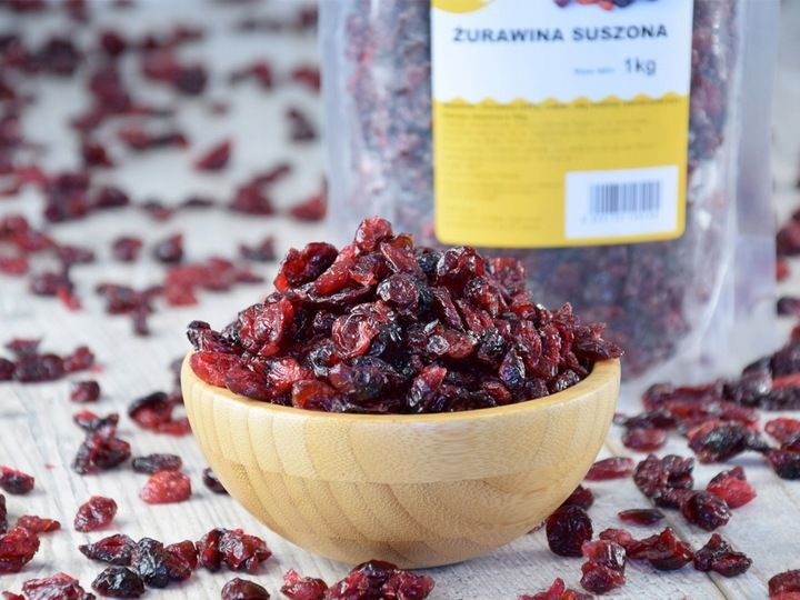ŻURAWINA SUSZONA BEZ KONSERWANTÓW 1Kg zdjęcie 5