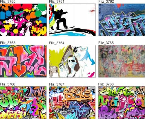 FOTOTAPETA GRAFFITI MUR NAPISY na Arena.pl