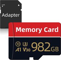 Aolldy Karta TF MicroSD 982 GB z adapterem szybka karta pamięci