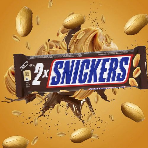 SNICKERS Baton z karmelem i orzechami 12x75g na Arena.pl