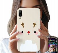ETUI DO HUAWEI Y6 2019 - RENIFEREK, RENIFER, ŚWIĄTECZNE WZORY