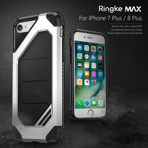 ETUI RINGKE MAX IPHONE 8/7 PLUS + SZKŁO 3MK FG na Arena.pl