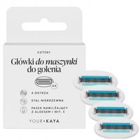 Your KAYA Wkłady Wymienne Ostrza do Maszynki do Golenia 4 szt.