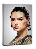 POLYamory - Rey, Gwiezdne Wojny Star Wars - obraz na płótnie 40x60 cm