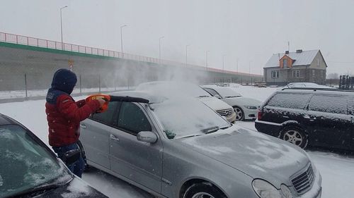 DMUCHAWA SPALINOWA ODKURZACZ do LIŚCI ŚNIEGU Z ROZDRABNIACZEM + WOREK na Arena.pl
