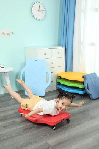 jeździk plastikowy Big Bear - niebieski MAŁPISZON na Arena.pl