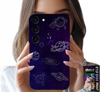 ETUI DO SAMSUNG GALAXY S23 PLUS - KOSMOS PLANETY GWIAZDY GALAKTYKA WZORY