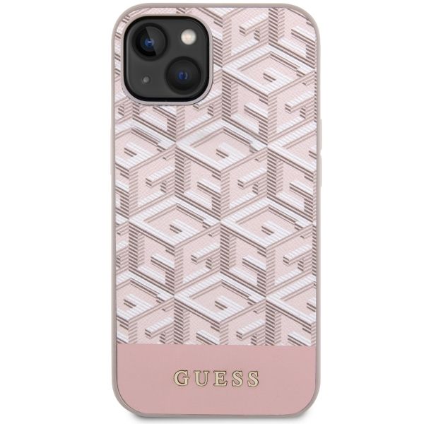 Etui Guess do iPhone 15 Plus, iPhone 14 Plus, Różowy, MagSafe zdjęcie 3