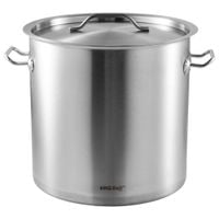 garnek gastronomiczny z pokrywą stalową 25l kinghoff kh-1963