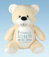 MIŚ z z Metryczką Pamiątka Urodziny Chrzest