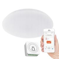 PLAFON LED NATYNKOWY SUFITOWY SMART HOME WIFI TUYA 18W