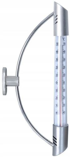 Nowoczesny TERMOMETR OKIENNY balkonowy zewnętrzny ścienny ogrodowy na na Arena.pl