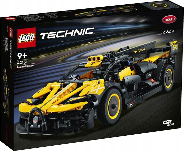 LEGO TECHNIC 42151 SAMOCHÓD WYŚCIGOWY BOLID BUGATTI AUTO SPORTOWE SPEED zdjęcie 2