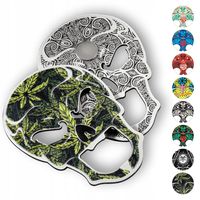 OTWIERACZ DO BUTELEK PIWA KAPSLI CZASZKA METALOWY