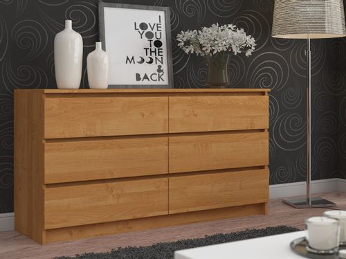 KOMODA K 160 cm 6 SZUFLAD OLCHA na Arena.pl