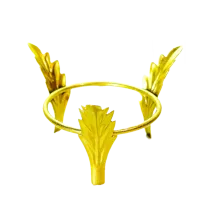 Złoty stojak na pisanki