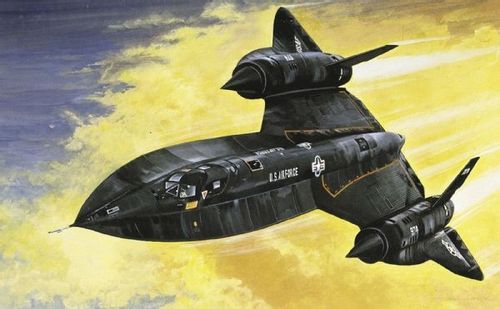 Italeri Sr-71 Blackbird With Drone na Arena.pl