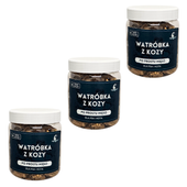 3 x liofilizowana wątróbka kozia 80g dla psa i kota | alergia pokarmowa