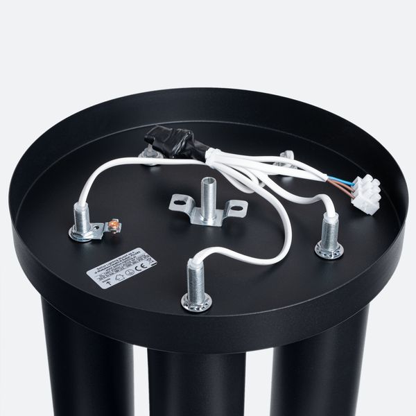 Plafon LAGOS 5P czarny zdjęcie 5