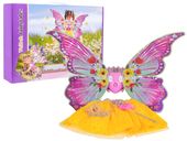 Zestaw Skrzydeł Motyla + Żółta Sukienka