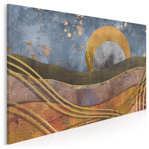 64501 Obraz na płótnie ABSTRAKCJA KOŁYSANKA na Arena.pl