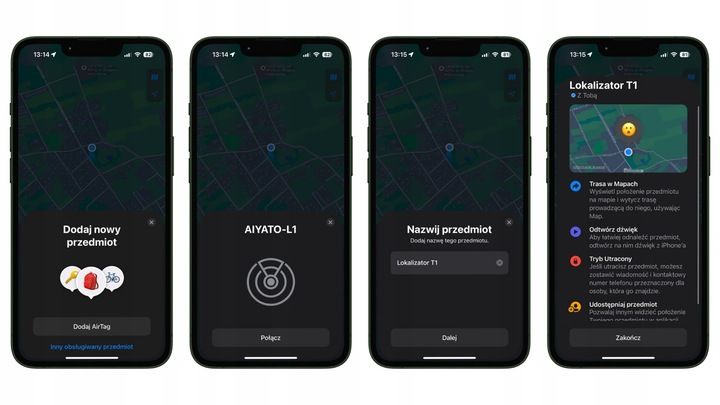 LOKALIZATOR KLUCZY GPS BRELOK MINI DŹWIĘKOWY BLUETOOTH FIND MY TAG TRACKER zdjęcie 9