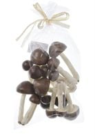 grzybki trojaczki  10cm  6szt  BROWN  LT11085_06