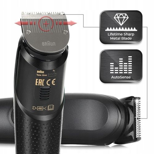 TRYMER DO BRODY NOSA USZU MASZYNKA DO WŁOSÓW GOLARKA BRAUN Series 7 na Arena.pl